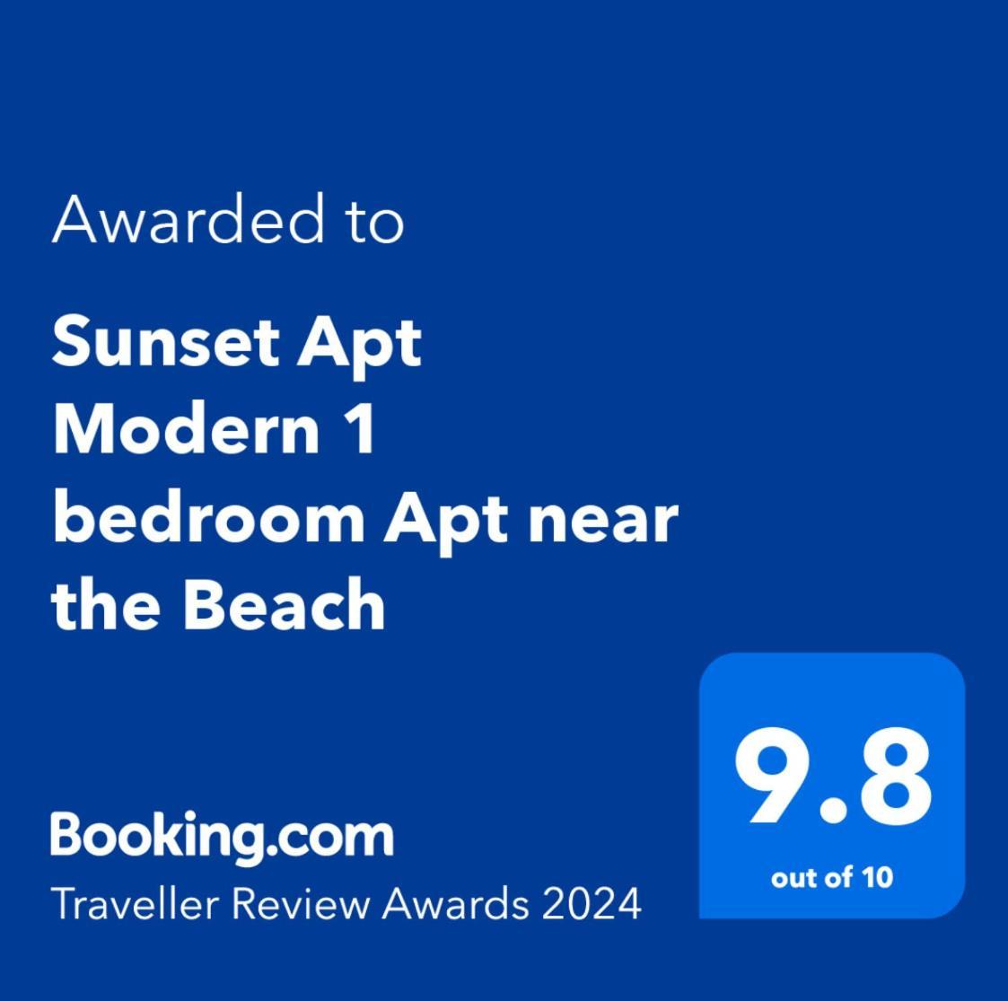Sunset Apt Modern 1 Bedroom Apt Near The Beach Birżebbuġa Dış mekan fotoğraf